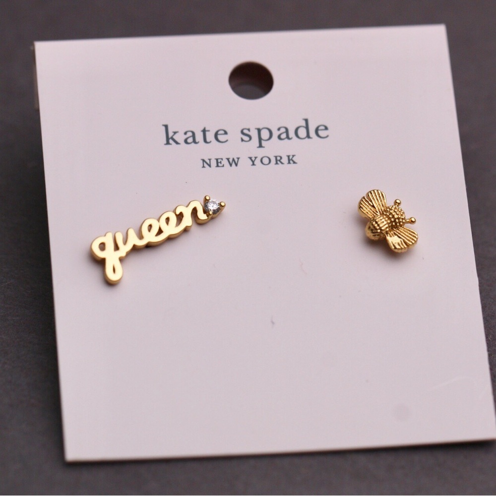 Kate Spade” Queen Bee” ear studs